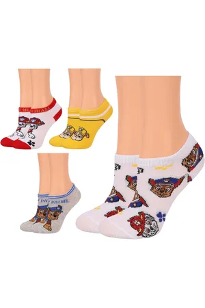 Paw Patrol Kindersokken voor jongens, enkelsokken, 4 paar, OEKO-TEX / 31-34