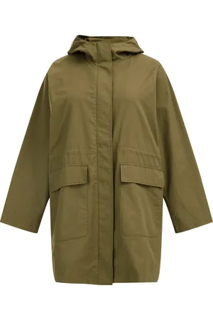 WE Fashion Dames lichtgewicht parka - Curve