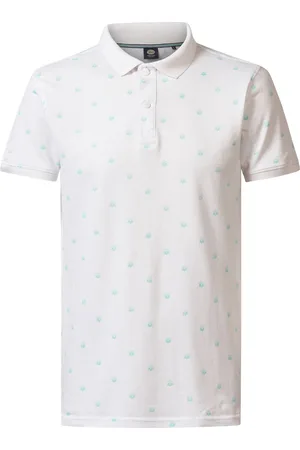 Petrol Industries Heren All-over Print Polo Biloxi Beach -