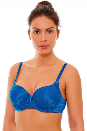 Merkloos PD Dames Lingerie Voorgevormde beugel Satijn BH (10082)