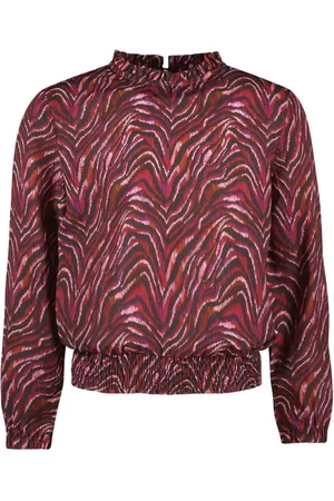 B.Nosy B.Nosy Meisjes blouse - Bella - AOP