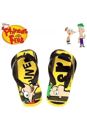 Disney Phineas and Ferb slippers maat 28