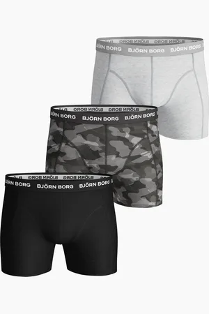 Björn Borg Heren Boxershort 3p Solids Scott
