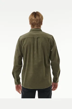 Rip Curl Classic Surf Cord L/S Shirt - Dusty Olive