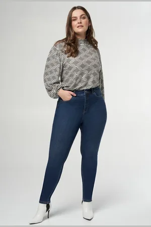 MS Mode Jeans Skinny leg high waist jeans CHERRY