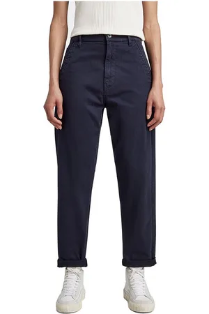 G-Star Boyfriend Tapered Chino Broek - Dames - Mazarine Blue Gd - 30