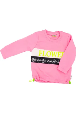 Merkloos Meisje Kledingset - 2 delige set - Broekje Sweatshirt