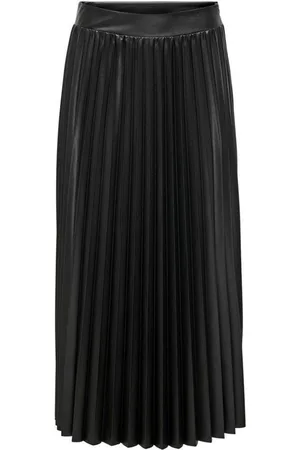 ONLY Onlrachel Coated Plisse Skirt Jrs Forest Nights
