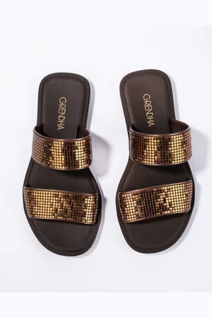 Grendha Buriti Icone Slippers Dames - Brown