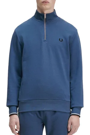 Fred Perry SINGLES DAY! - Half Zip Trui - Heren