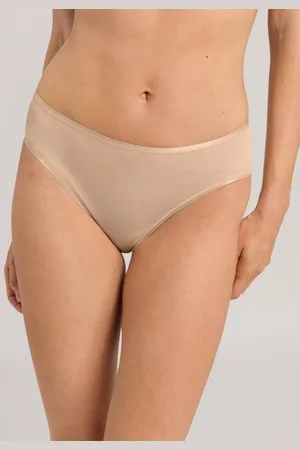 Hanro Cotton Seamless Midi Brief skin - maat XS