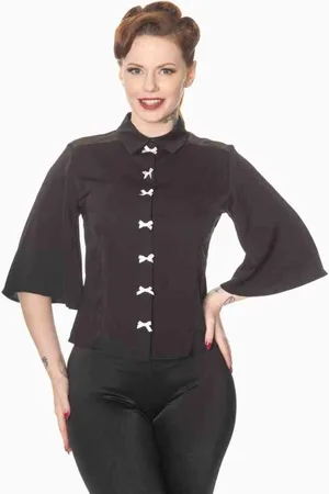 Banned Retro Bows delight Blouse - S
