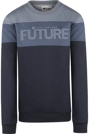 No Way Monday Jongens Sweater - Navy