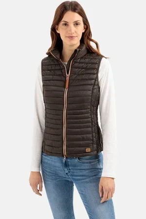 Camel Active Gewatteerd vest van gerecycleerd materiaal