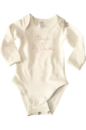 Ducky Beau Romper - Snow White