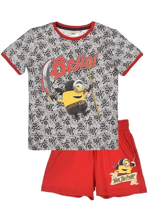 Minions 2-delige Shortama - Model "Aye, Pirates!" - 98 cm - 3 jaar