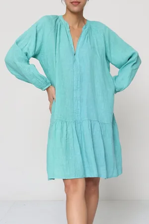 Merkloos Tuniek - mini jurk - bohemian tuniek - jurk - lente 2024 - ibizajurk - boho
