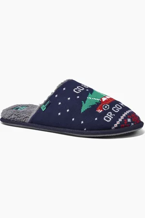 Reef X Tipsy Elves Go Big Or Go Home-pantoffels voor heren