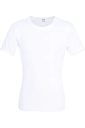 Ceceba Heren T-shirt dubbelrib regular fit (1-pack) - O-hals