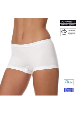 Brubeck Dames Ondergoed Boxershorts - Naadloos Elastisch katoen - - XL
