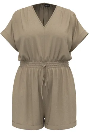 Pieces® PCLEENA SS PLAYSUIT QX Dames Jumpsuit