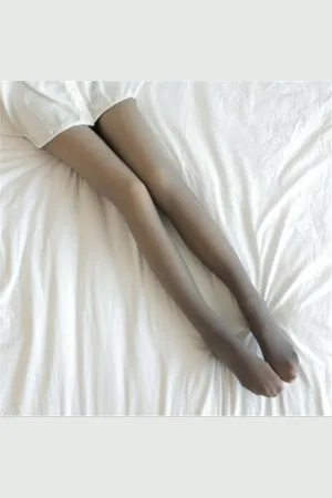 Merkloos Fleece Panty - Gevoerde Panty - - One Size