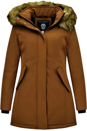 Matogla Dames Winterjas met Imitatie Bontkraag - Slim Fit