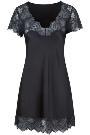 LingaDore Peacock Nachtjapon - maat XS - /Zwart