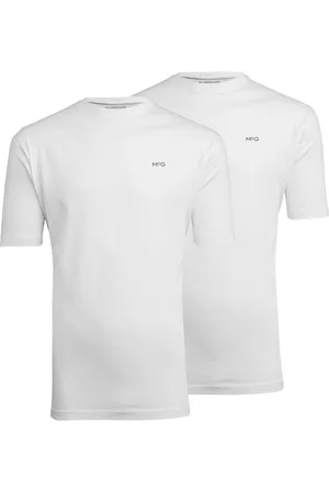 McGregor Heren T-shirt | 2-pack| Basics van 100% Katoen | Ronde Hals / O Hals |
