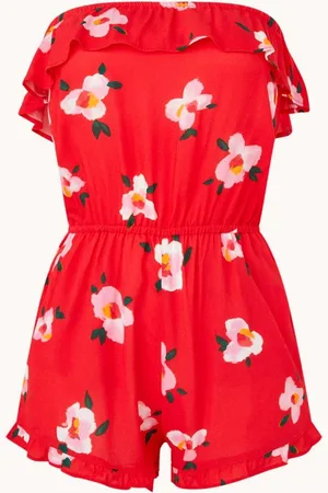 Banana Moon Gatlin Sunnyside playsuit met bloemenprint -