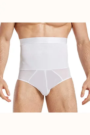 Merkloos Afslankende heren ondergoed - Corrigerend - Body shaper - Goede kwaliteit - Hoge taille - Ademende slip - Mannen lingerie - Boxer
