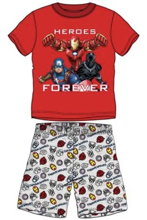 Marvel Avengers pyjama - - grijs - maat 128 / 8 jaar