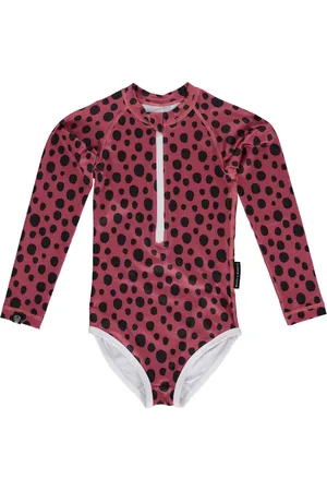 Beach & Bandits UV-zwempak voor meisjes - Red Velvet - - maat 92-98cm