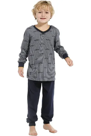 Pastunette Junior Yellow Cabs Jongens Pyjamaset - yellow