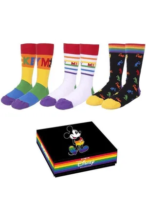 Mickey Mouse Herensokken- 3 paar in geschenksdoos- Disney Pride