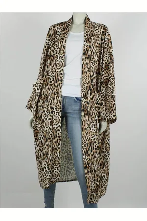 Merkloos Kimono - Leopard Print - One Size (