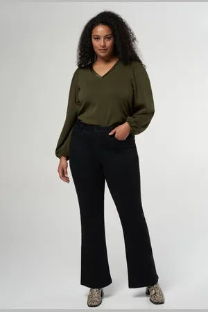 MS Mode Jeans Flared leg jeans JASMIN