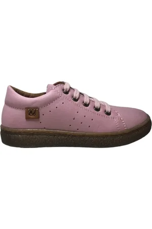 Naturino Mt 31 veter/rits effen lederen sneakers Cycas