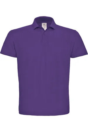 B and C Unisex Polo korte mouwen ID.001 merk maat L
