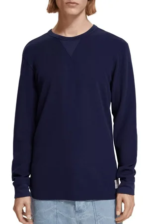 Scotch&Soda Waffle Longsleeve Shirt Heren