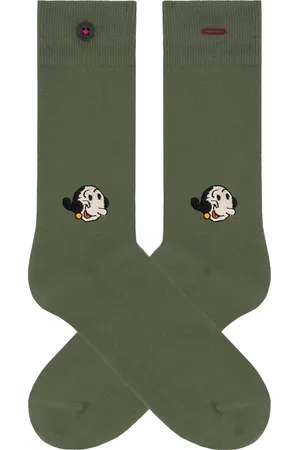 A-dam Olive - Sokken - Sok - Biologisch Katoen - Vegan - Heren en Dames - Groen - 41-46