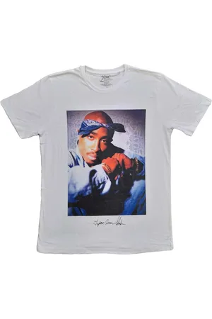 2Pac Tupac - Blue Bandana Heren T-shirt - L