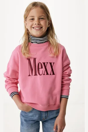 Mexx Sweater Met Logo Roze