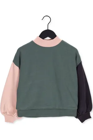 AO76 Violeta Sweater Block Truien & Vesten Meisjes - Sweater - Hoodie - Vest-