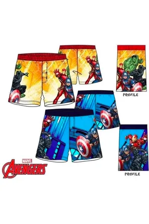Marvel Avengers zwemshort - Geel - rood