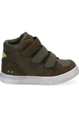 Bunnies JR 221931-769 Jongens Hoge Sneakers - - Imitatieleer - Klittenband