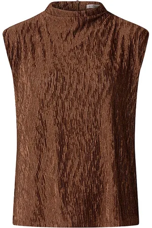 Esqualo Top F24-05516 - Brandy