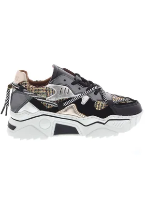 DWRS Dames Sneakers Jupiter Black Stone