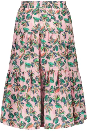 B.Nosy Meisjes rok midi - Sunkissed AOP