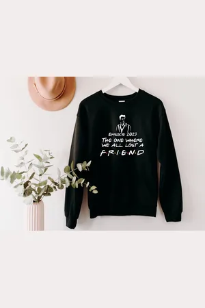 B and C Lykke Friends Sweatshirt | Herinnering aan Matthew Perry | Friends TV Show | Chandler Bing | |